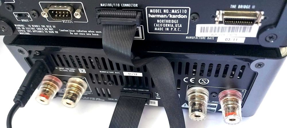 Harman Kardon MAS 110 , Amplificator + Mini Sistem Hifi , 130W !! IMPECABIL , cu telecomanda
