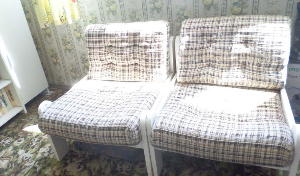 Мека мебел футьойли 2 броя
