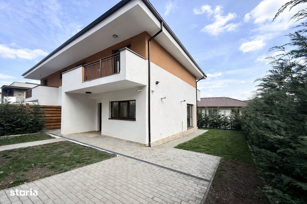 Casa Moderna de Vanzare - SU 120mp | ST 250mp | La cheie - Floresti