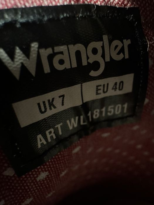 Гуменки Wrangler тъмно сини с бяла подметка