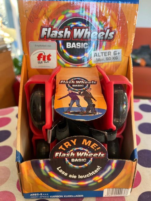 Role cu lumini pentru incaltaminte copii pana la 60 kg