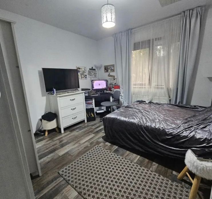 Apartament 3 camere, 74 mp, parter, mobilat complet + parcare | Chiajna, Apeductului