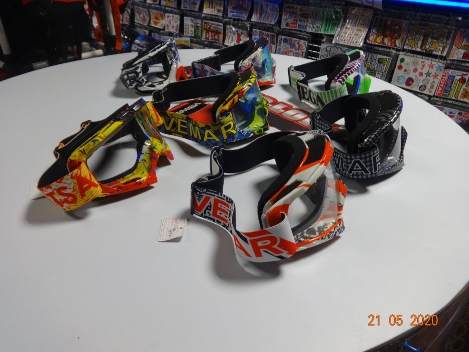 Очила за мотокрос крос ендуро маска прозрачни мото мотор