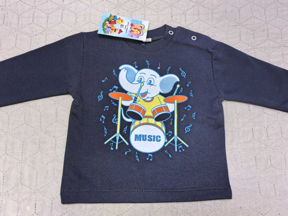 Нова блуза за момче 80