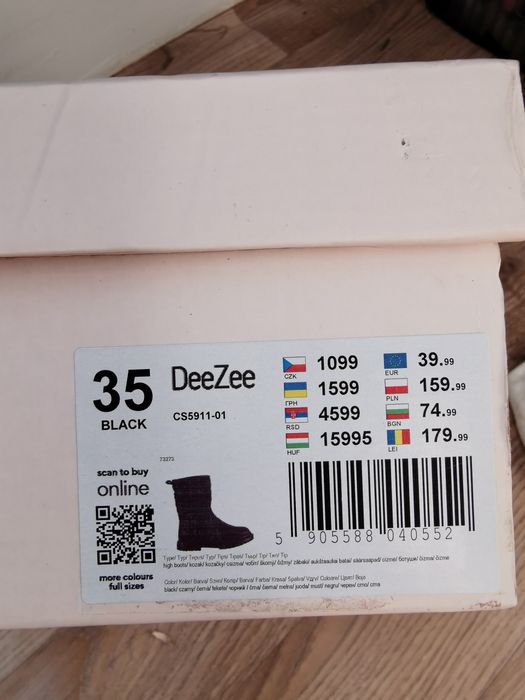 Cizme copii (fete) CCC, nr. 35