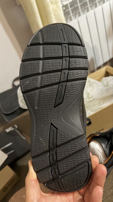 Туфли кожаные CLARKS DERBY
