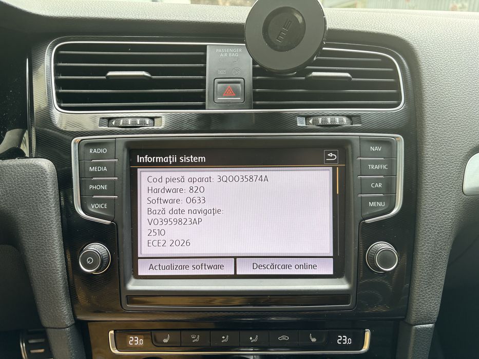 Vand MIB 2 carplay activ, CP off
