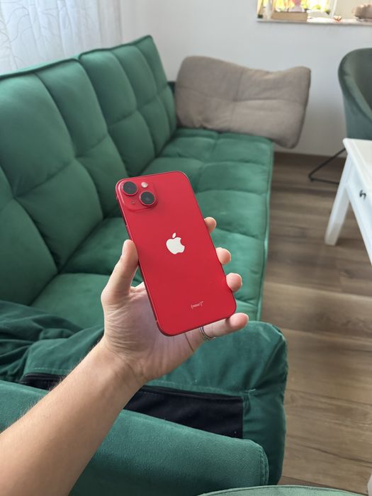 iPhone 14 64gb, Product Red, liber de rețea, sănătate baterie 84%, full box
