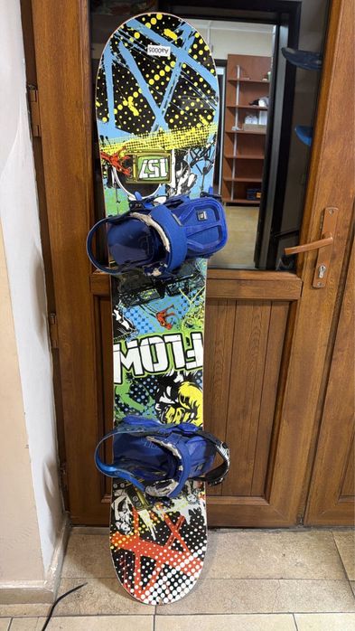 сноуборд Flow 157 с креплениями