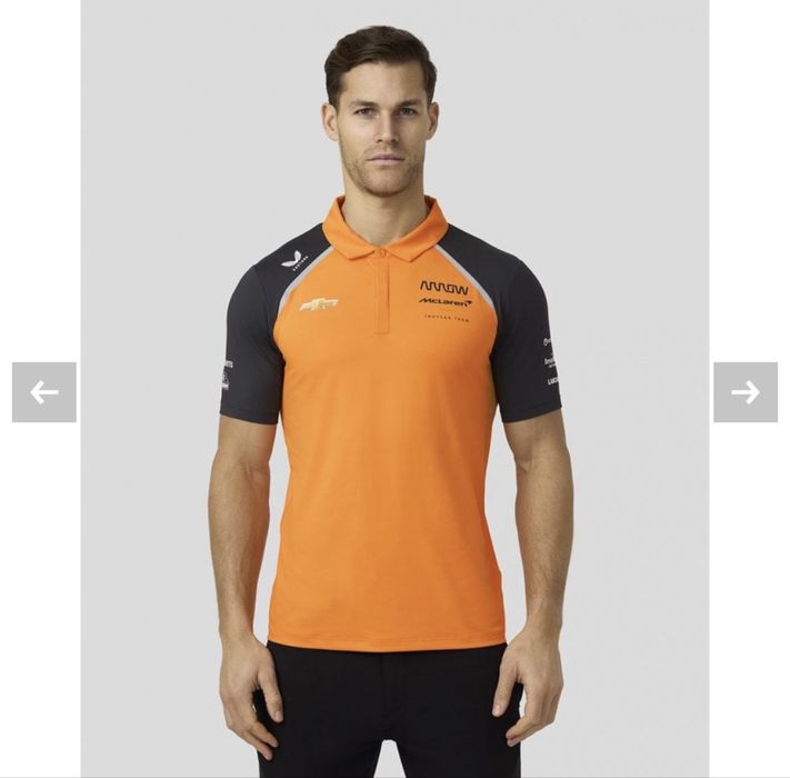 Castore McLaren Official Indy Car Team Polo Shirt (M)
