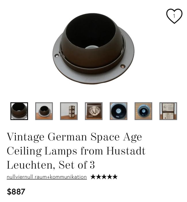 Mid century Eyeball vintage
