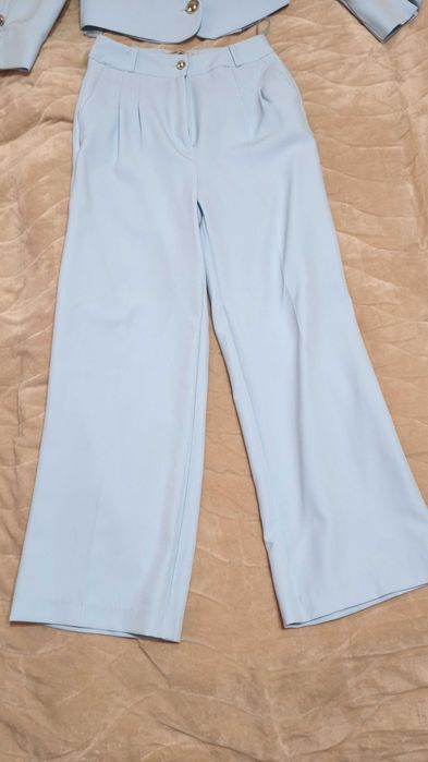 Дамски син костюм