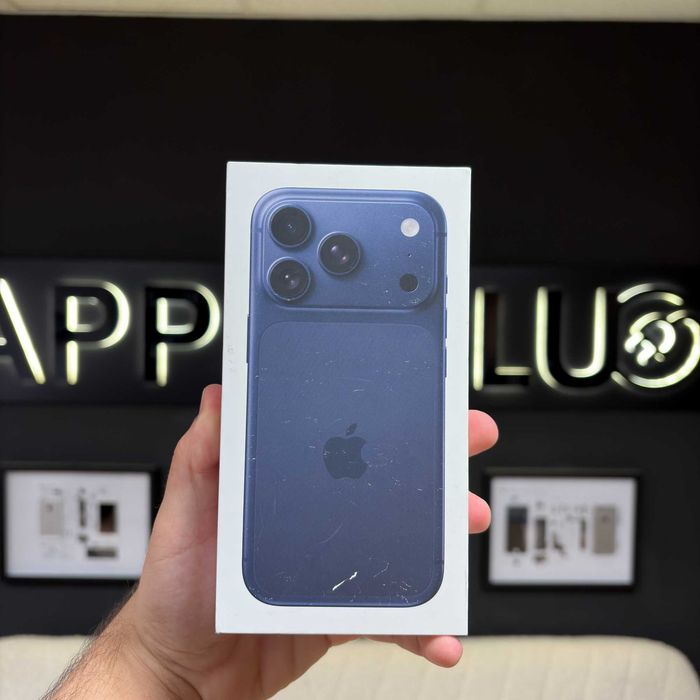 iPhone 17 Pro 256Gb Deep Blue Nou/Sigilat + 24 Luni Garanție/ Apple Plug