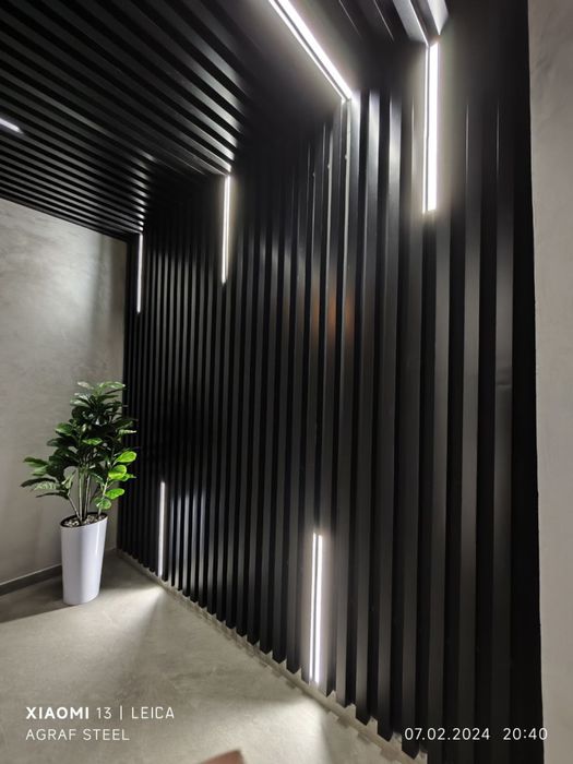 Грильято реечный армстрон кассетный аквапанель grilyata rechni PC-81