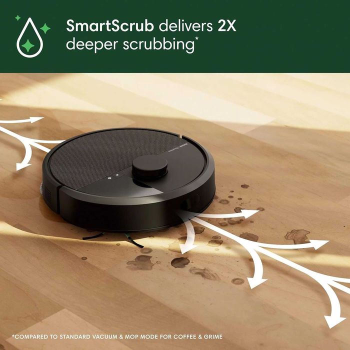 Прахосмукачка Робот iRobot Roomba Plus 405 Combo Докинг Станция Самопочистване AutoWash LiDAR 7000Pa