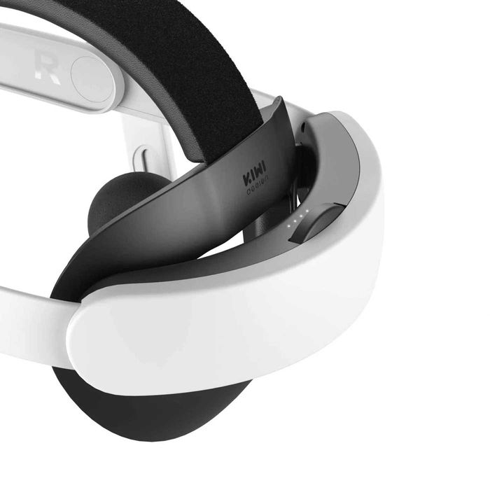 KIWI Design K4 Duo с вградена батерия и слушалки, за Quest 3/3S