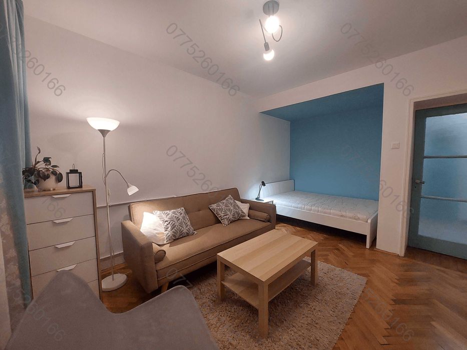 Garsoniera ultracentrala Sala Palatului Cismigiu - birou/locuinta