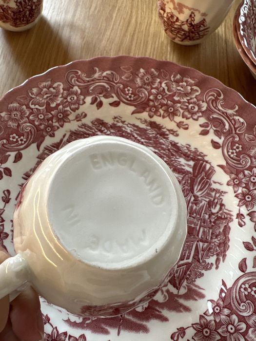 Част от сервиз, англисйки порцелан без маркировка