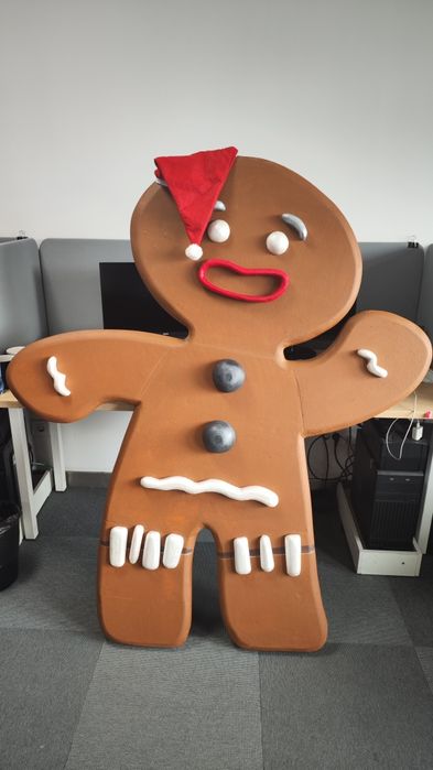 Декоративный пряничный человек