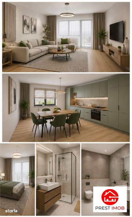 De vanzare ap 3 camere, semifinisat premium , Targu Mures