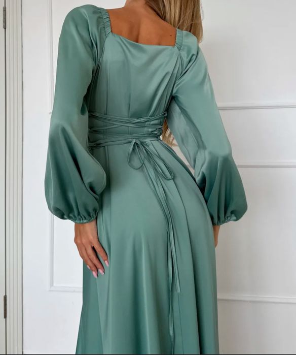 Платье на завязках