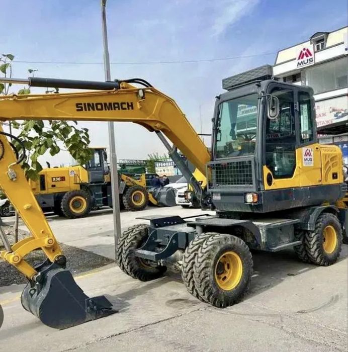 Колёсный экскаватор SINOMACH 80W новый