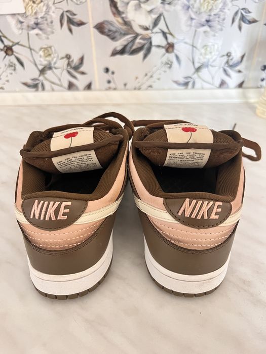 Nike SB Dunk Low Stussy Cherry Розови Кафяви 36 номер