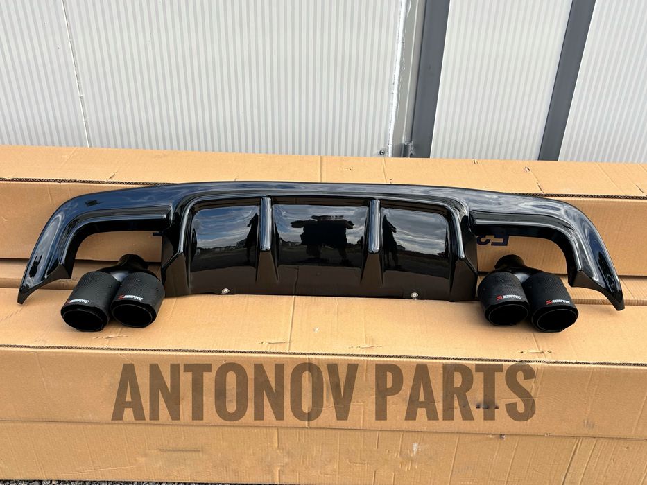 Дифузьор с Накрайници Akrapovic Bmw E60