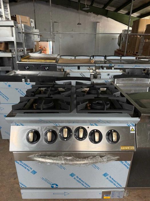 KONEX - Aragaz 4 focuri, Mașina de gatit 4 focuri + cuptor inclus