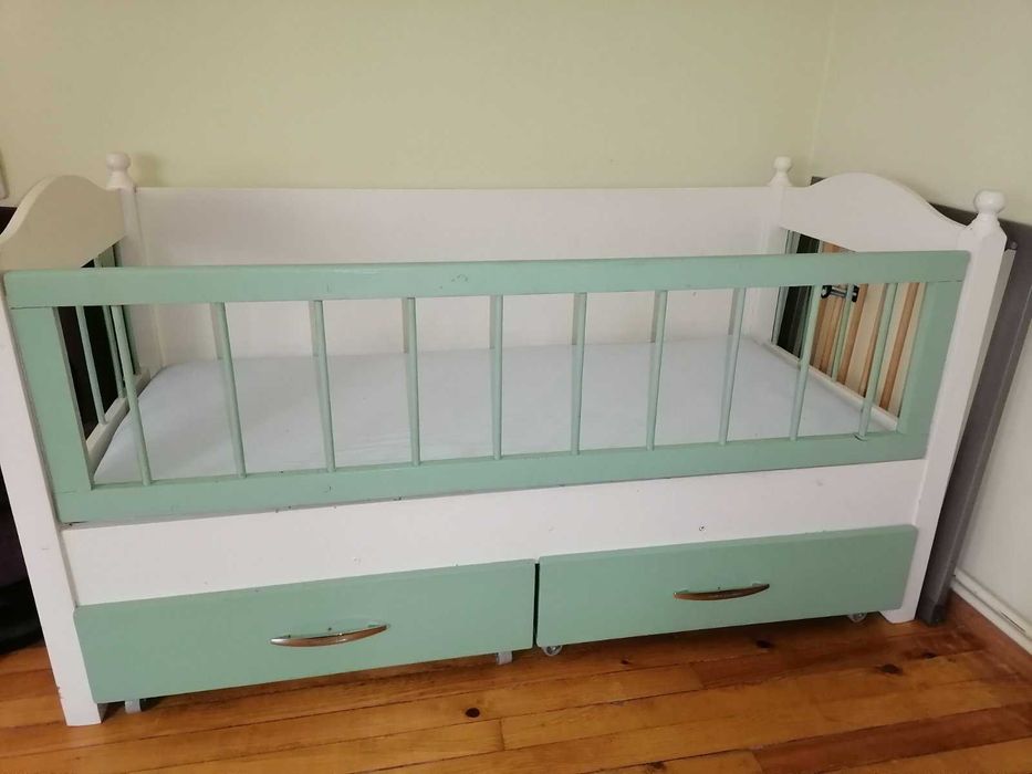 Бебешко / Детско легло 120/60 см. Латексов матрак