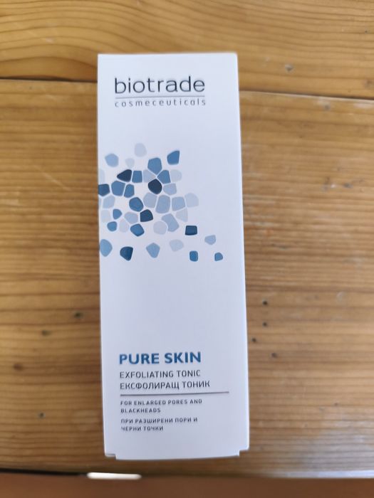 Козметика Biotrade Pure Skin Ексфолиращ тоник черни точки разширени по