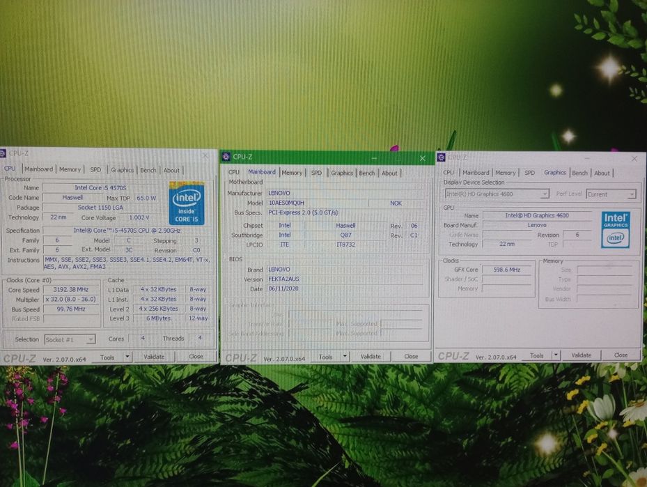 Computer desktop All in one  Lenovo