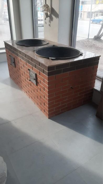 Мангальная зона барбекю