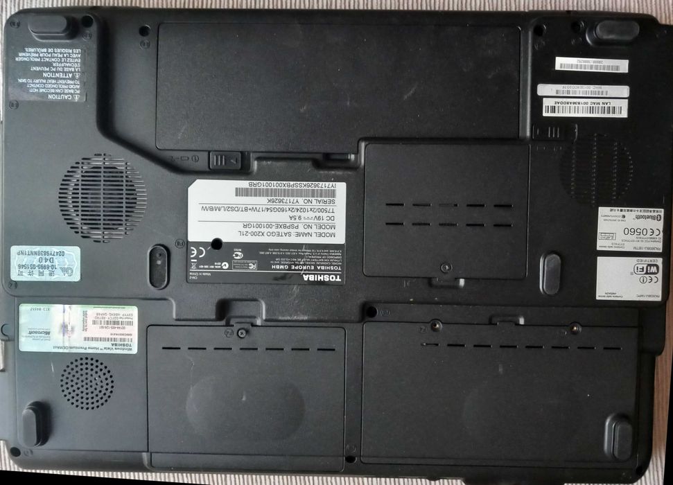 Laptop Thoshiba X200 - 21 L: