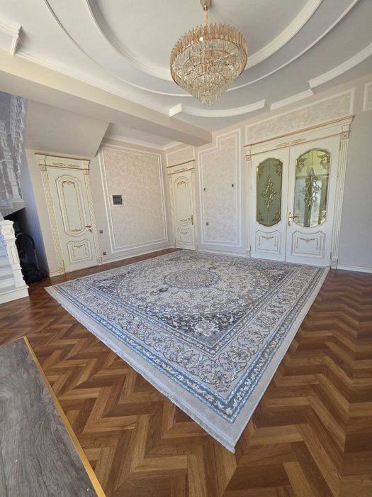 Евродом в Элитной махалле, Кибрай, 6-соток, 2 уровня, 450 м2, 7 комнат