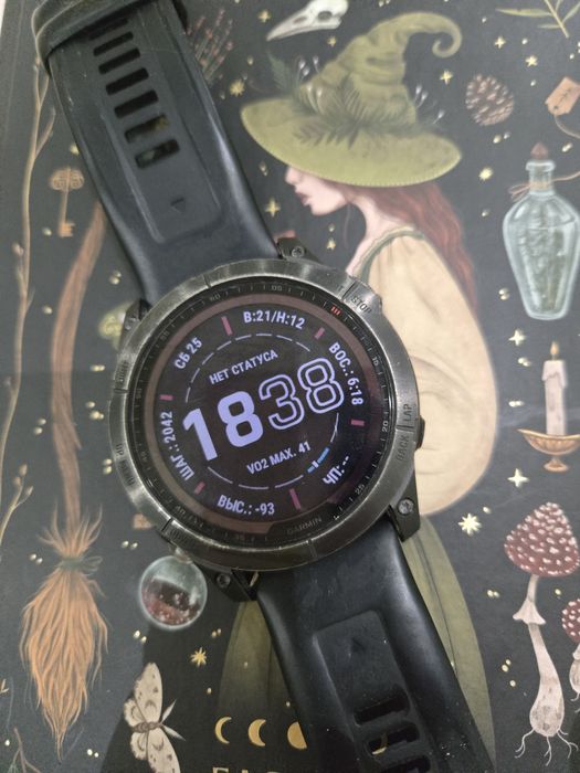 Garmin Felix 7 sapphire solar