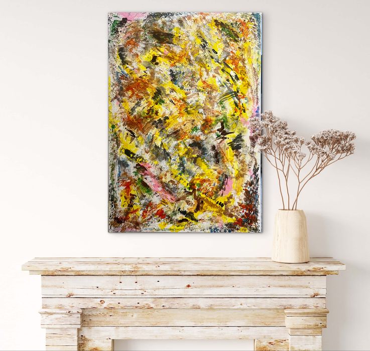 Tablou abstract mare