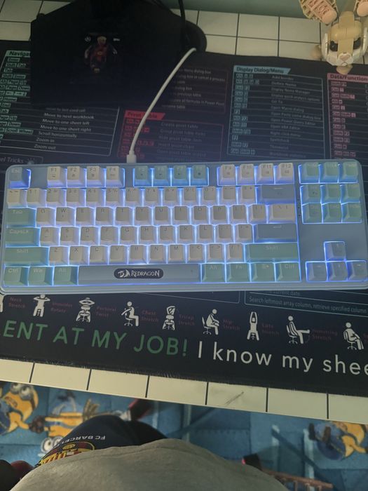 Tastatura Reddragon mecanica folosita 1 saptamana