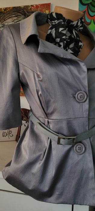 Sacou dama business gratis rochie Mango