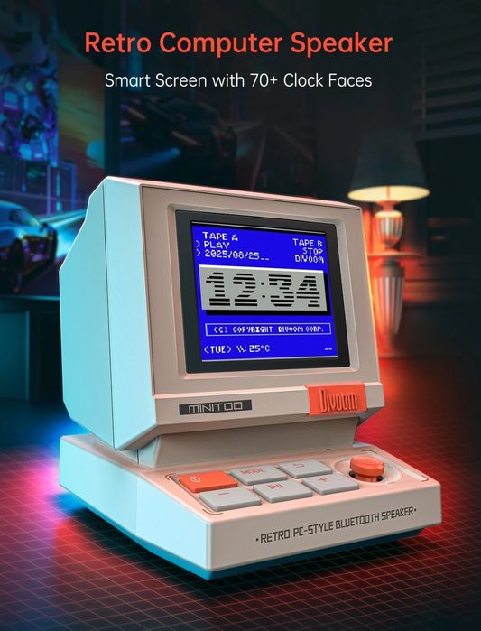 Divoom Pixel Art Bluetooth Speaker & LED Display