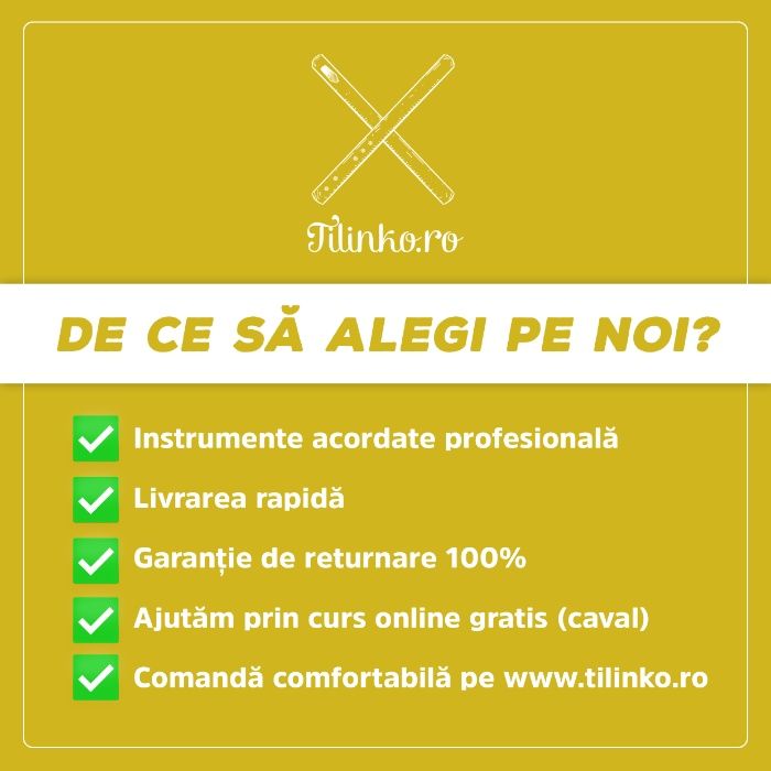 Caval - fluier cu husa GRATIS