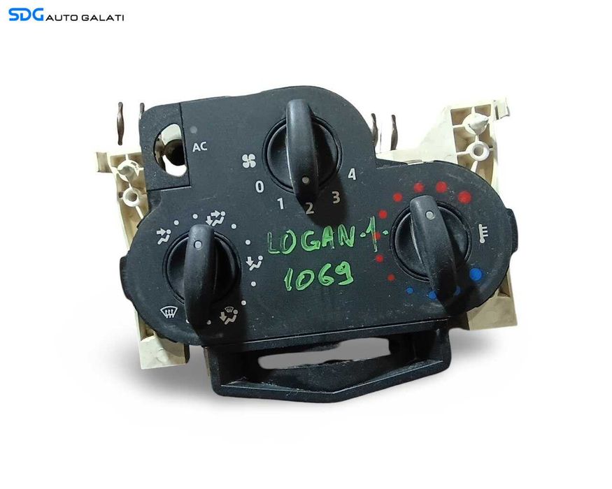 Panou Comanda AC Aer Conditionat Clima Climatronic Dacia Logan 1 2004 - 2012 Cod N100919N [LR8467]