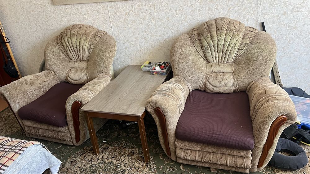 Диван и кресла раздвижные