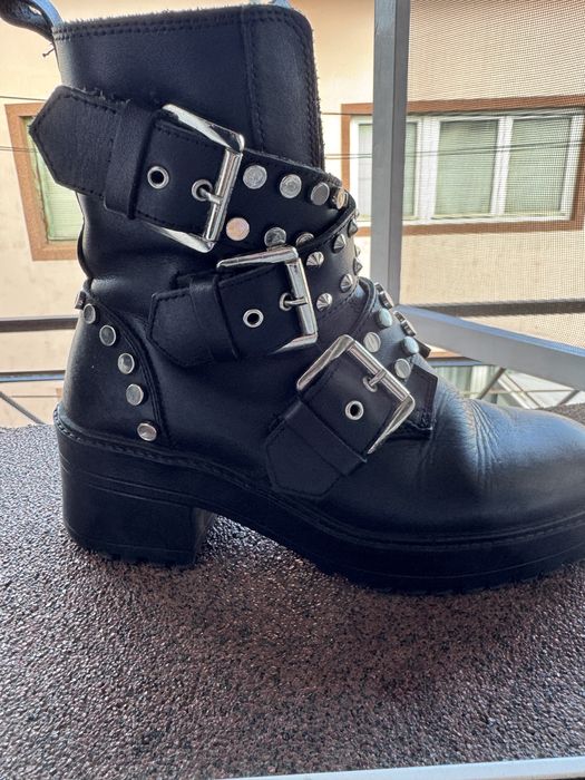 Ghete Zara - piele manusa extraordinara