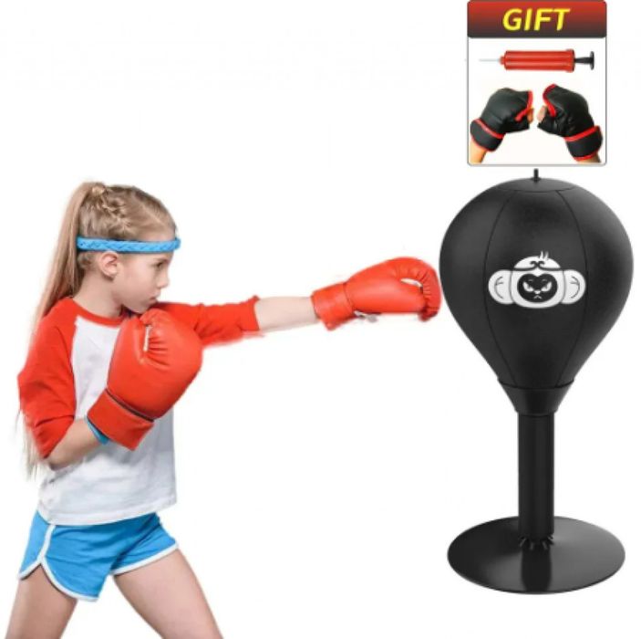 Детска настолна боксова круша с вендуза
