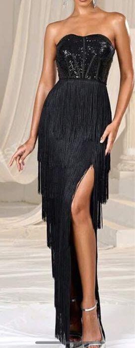 Rochie noua cu franjuri