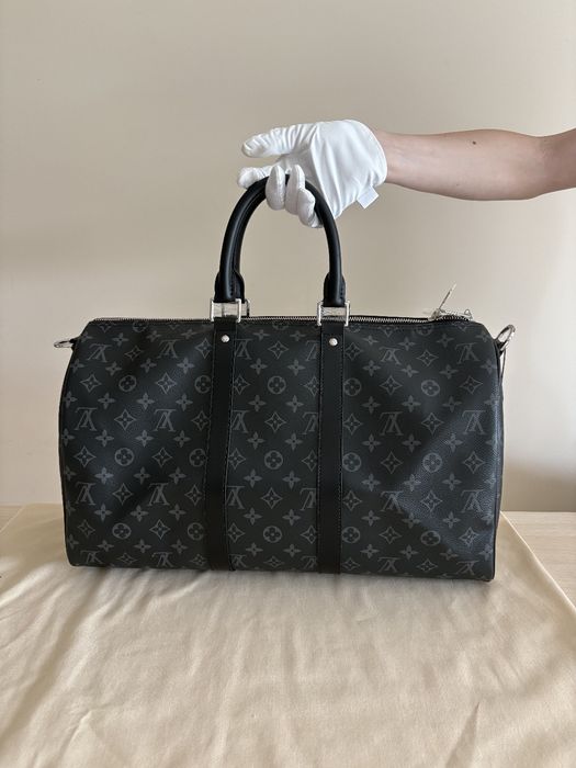 Louis Vuitton Keepall Bandoulière 45 Monogram Eclipse