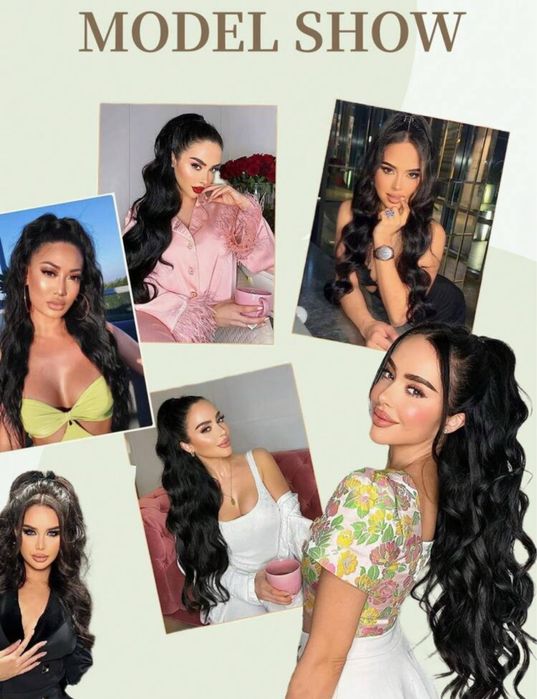 Extensie par - coada 36 cm