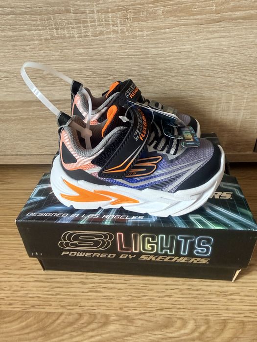 Incaltaminte copii skechers flex-glow ultra cu lumini