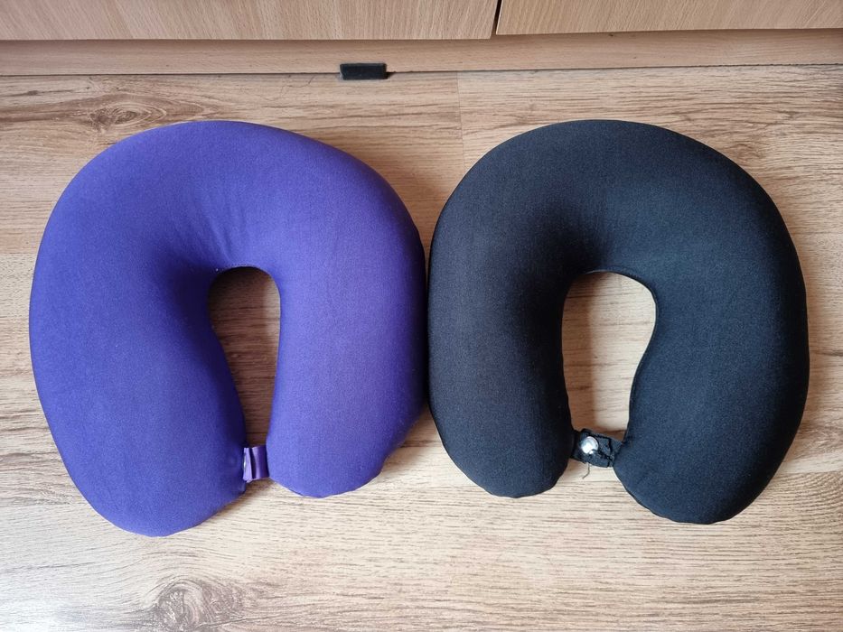 Set 2 Perne de Calatorie Neagra + Mov 30x26cm